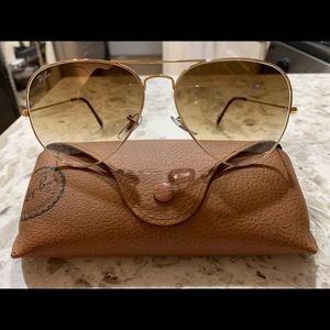 Gradient Aviators Ray-ban